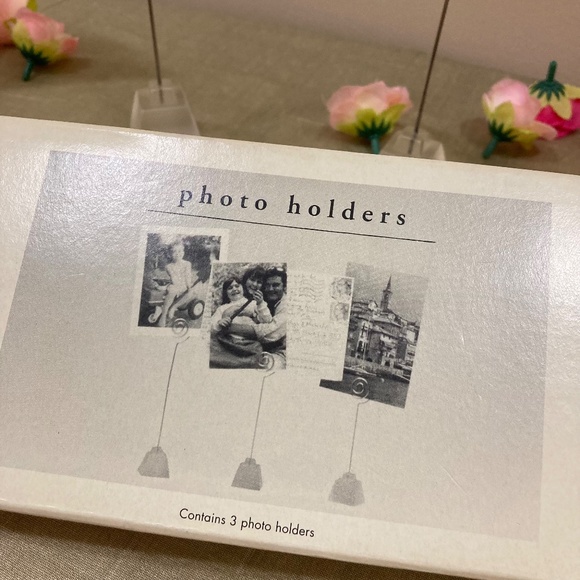 NWT 3 for 1! Photo Display Frames & Spiral Style Photo Holders - Picture 7 of 16